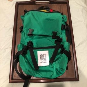 Topo Designs Mini Green Backpack